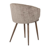 Luna stoel taupe (chenille)