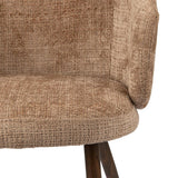 Luna stoel caramel (chenille)