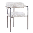 Art Deco Stoel Beige
