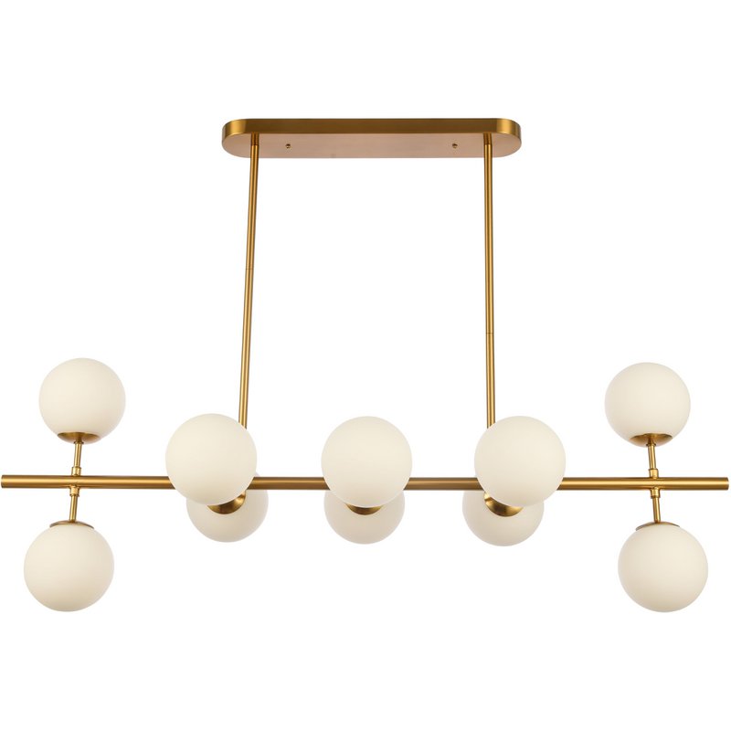 Hanglamp Christine Wit/Goud