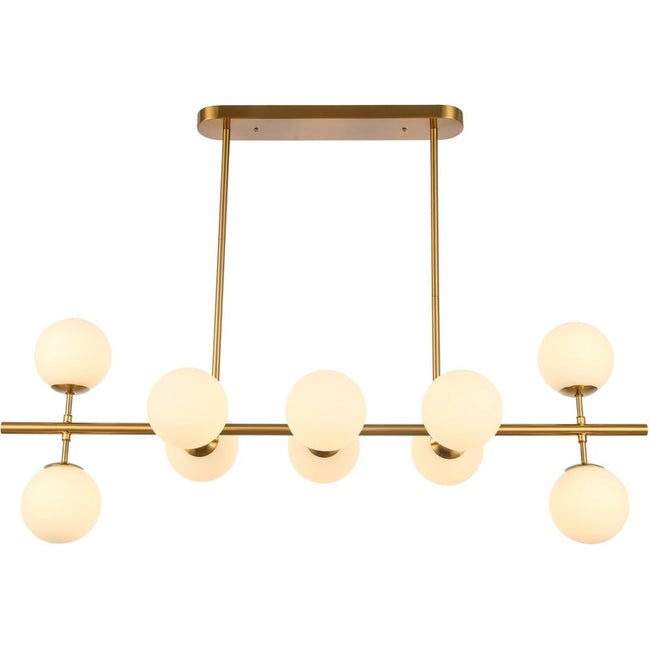 Hanglamp Christine Wit/Goud