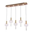 Hanglamp Tubey koper/goud