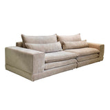 London 3-zitsbank beige