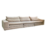 London 6-zitsbank beige