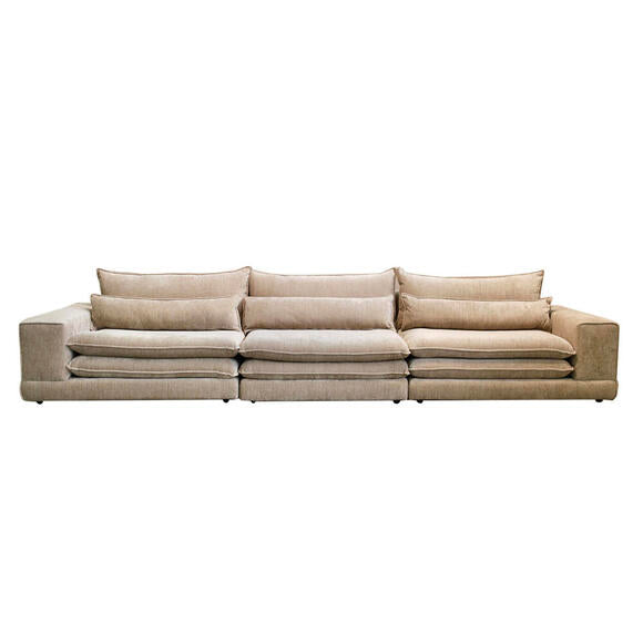 Bank London 6-zits beige