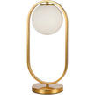 Tafellamp Emma wit/goud