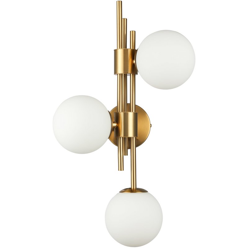 Wandlamp Ann wit/goud