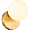 Wandlamp Maria wit/goud