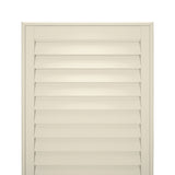 Creme shutter op maat - Zwarthuisje