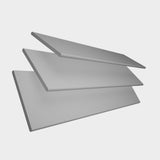 Houten jaloezieen lamellen grijs op maat - Zwarthuisje