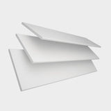 Houten jaloezieen lamellen wit op maat - Zwarthuisje